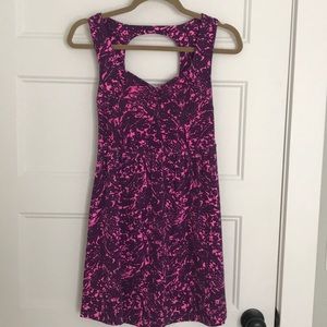 SUMMER DRESS PINK AND PURPLE